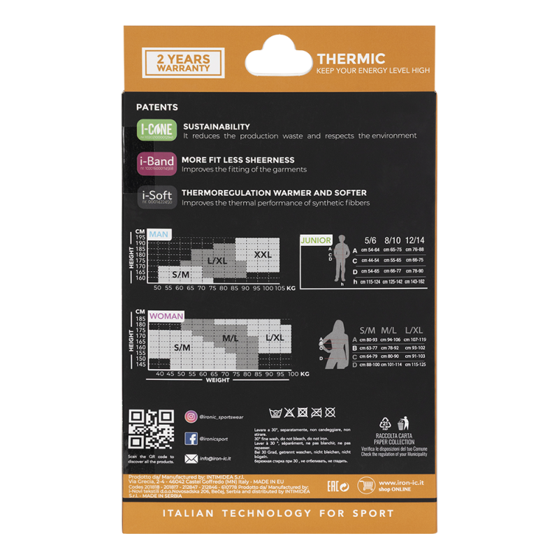 DZIECIĘCY KOMPLET BIELIZNY TERMOAKTYWNEJ | BLACK | 110-116 | Diel