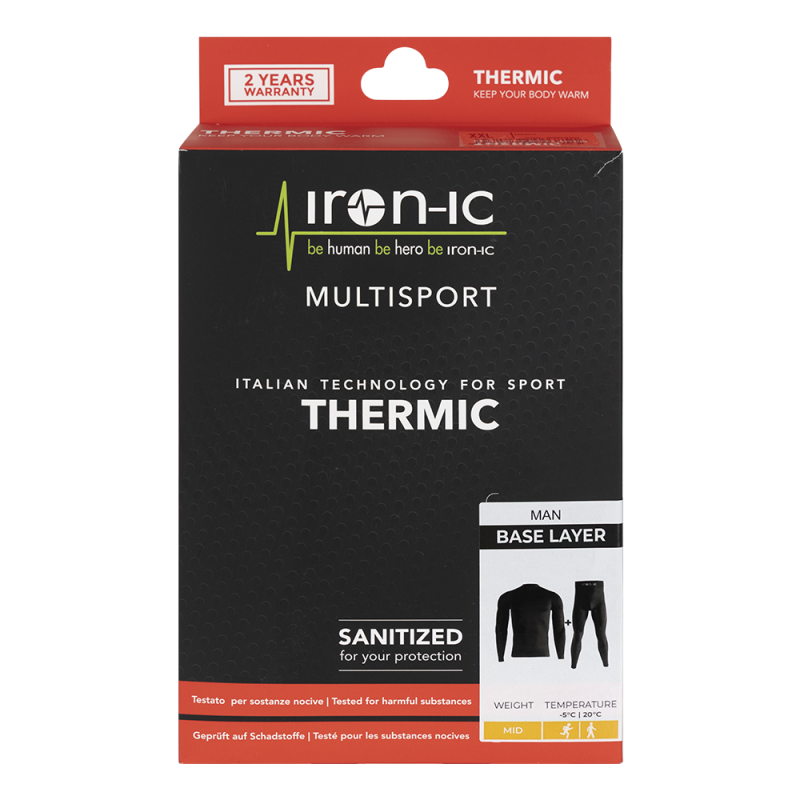 BIELIZNA TERMOAKTYWNA MĘSKA  – KOMPLET | BLACK | 2XL(56) | Diel