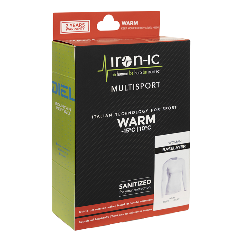 DAMSKI TOP TERMOAKTYWNY | WHITE | L-XL | Diel