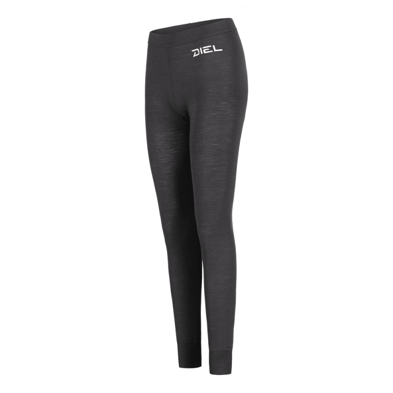 Damska bielizna termiczna z wełny merino | BLACK | XS-S-M | Diel