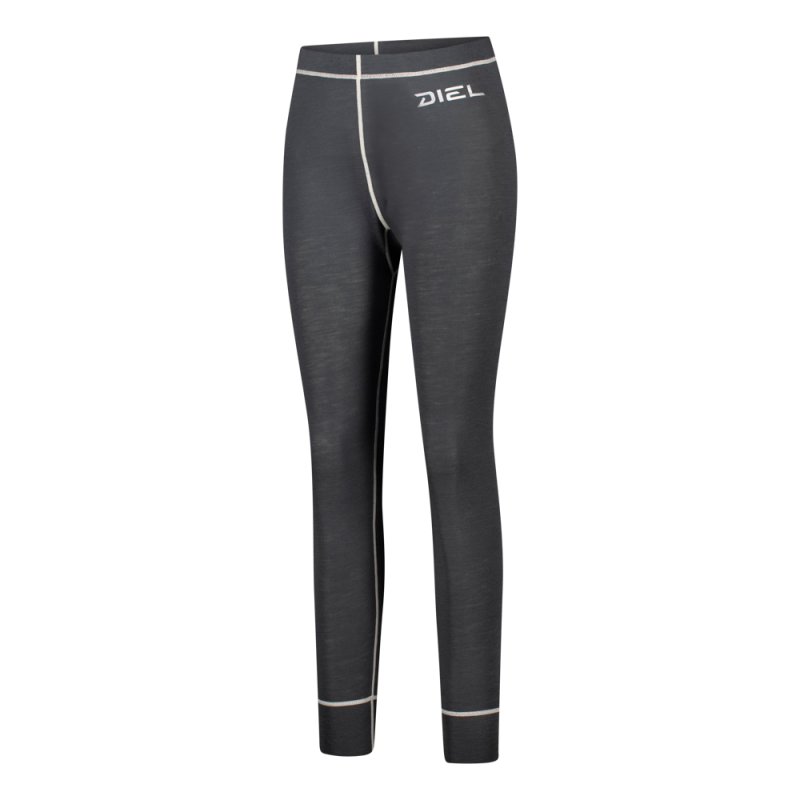Damska bielizna termiczna z wełny merino | BLACK | XS-S-M | Diel